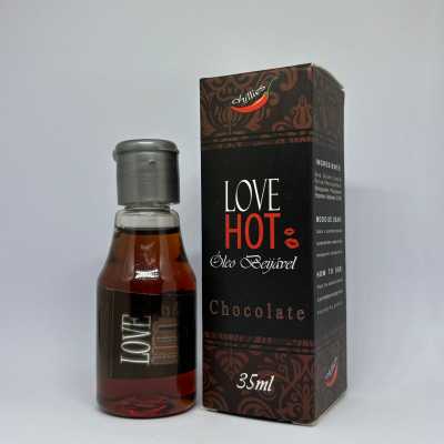 Love Hot Óleo Beijável de Chocolate 35ml - Chocolate
